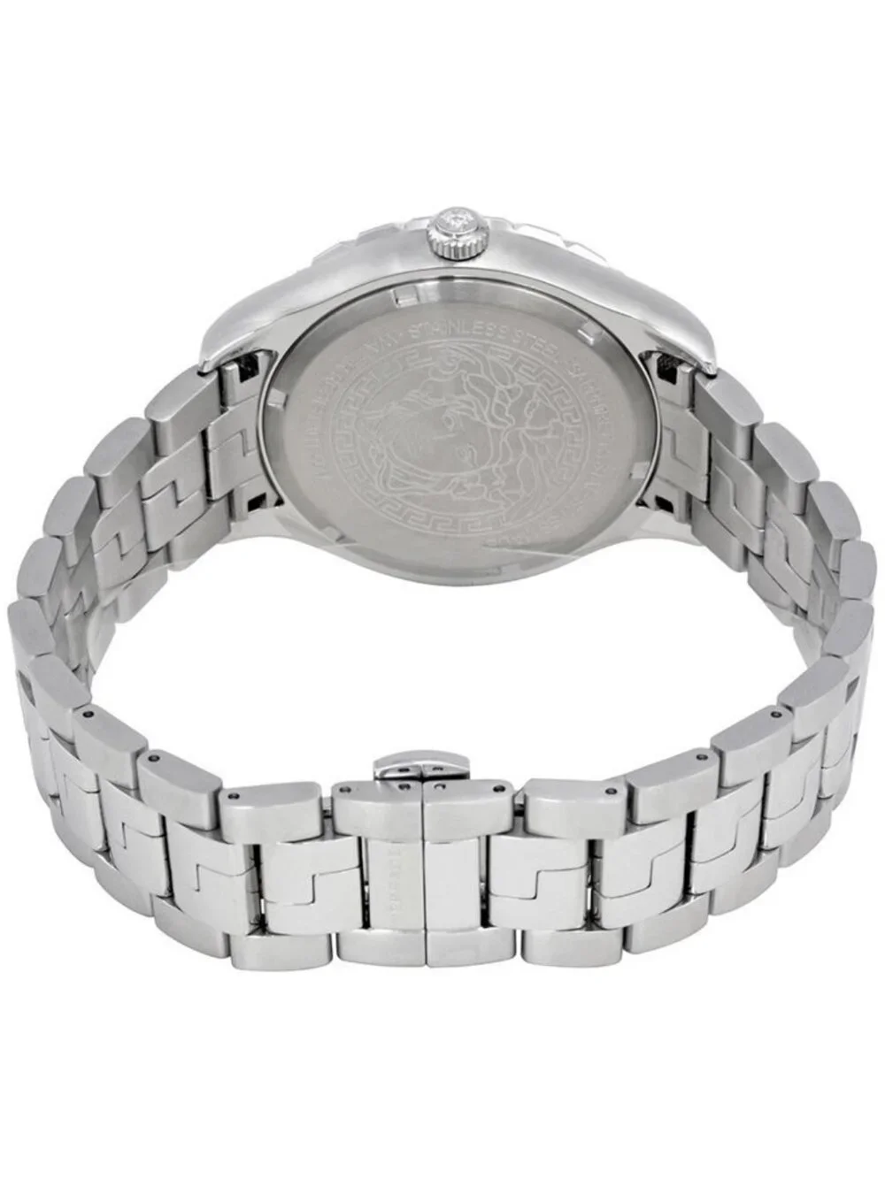 NWT Versace Hellenyium GMT Blue Dial Men's Watch V1101 0015